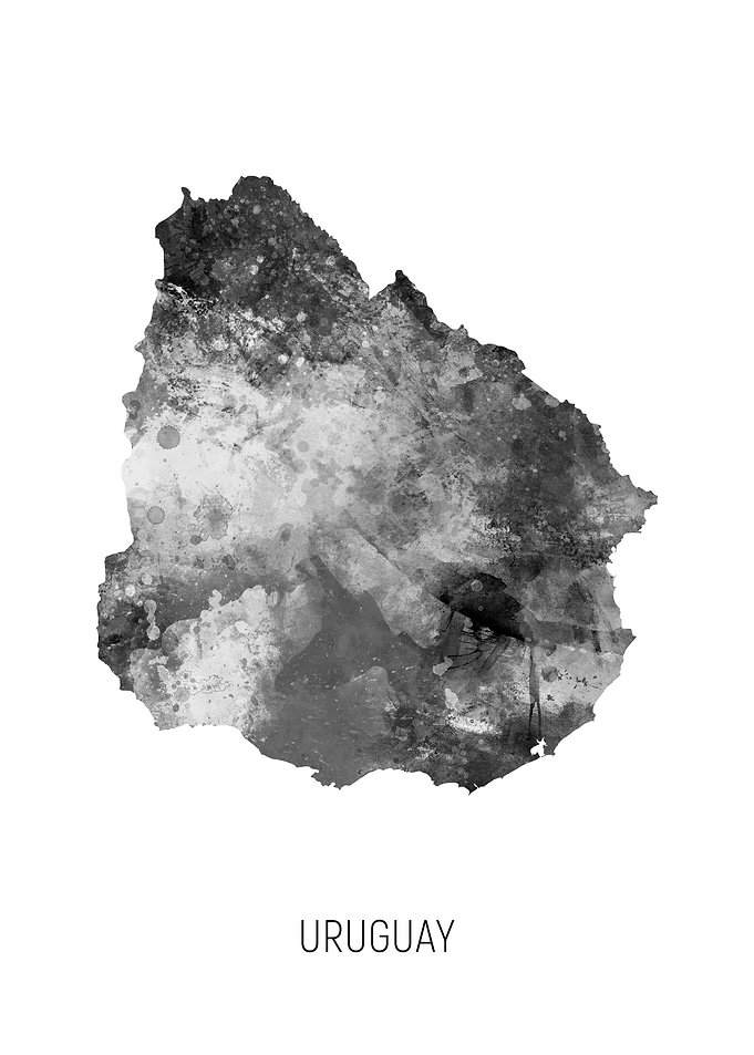 Uruguay Map