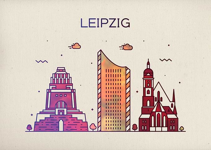 Leipzig City Skyline Fun