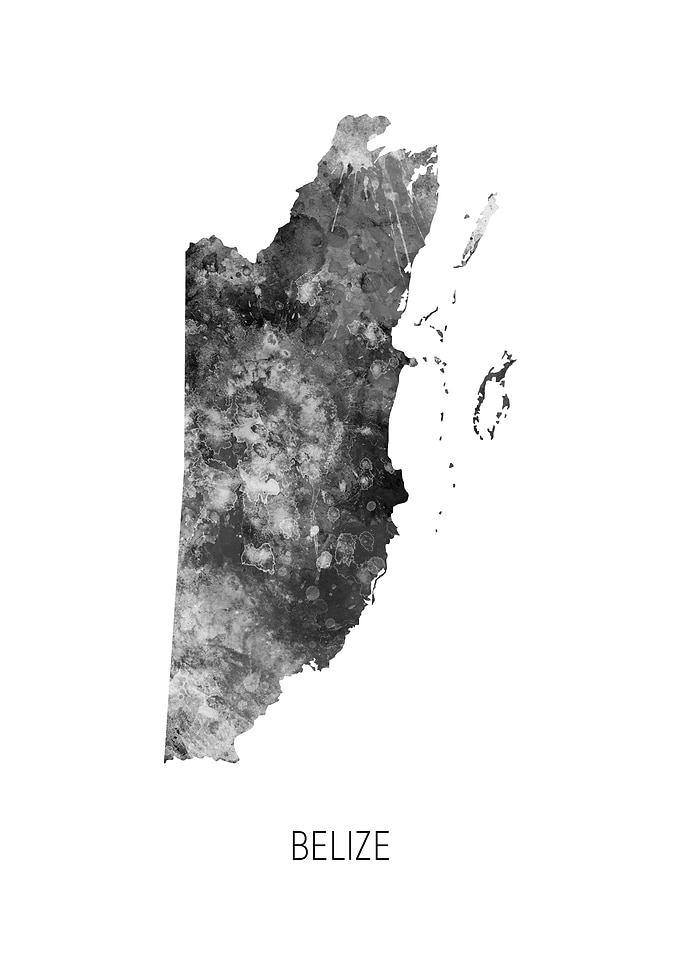 Belize Map