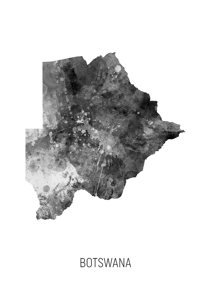 Botswana Map