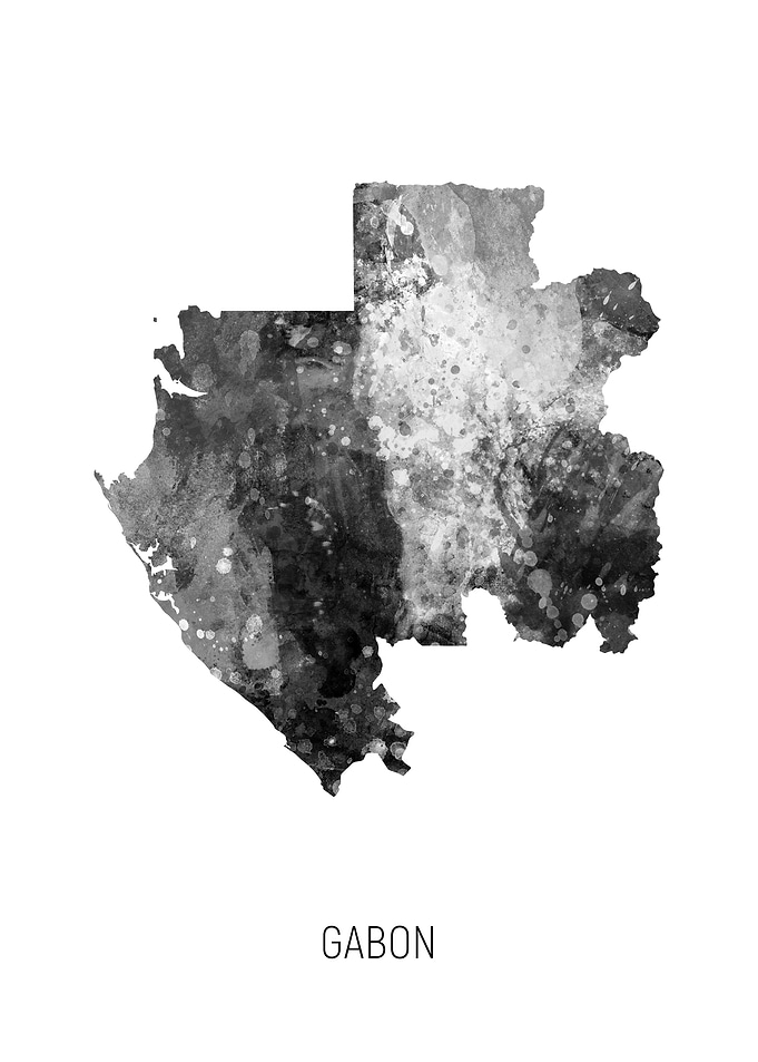 Gabon Map