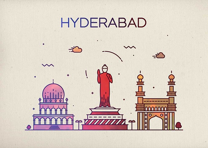 Hyderabad City Skyline Fun