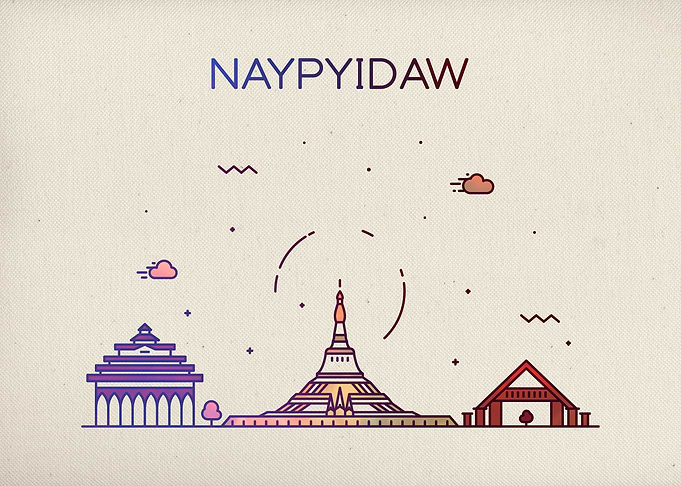 Naypyidaw City Skyline Fun