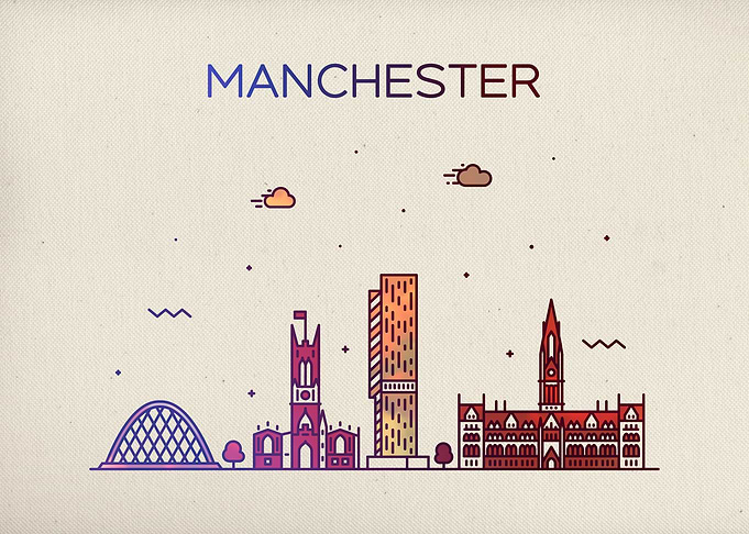 Manchester City Skyline