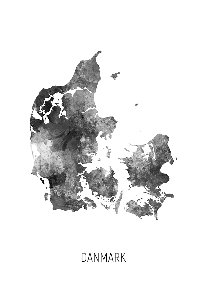 Danmark Map
