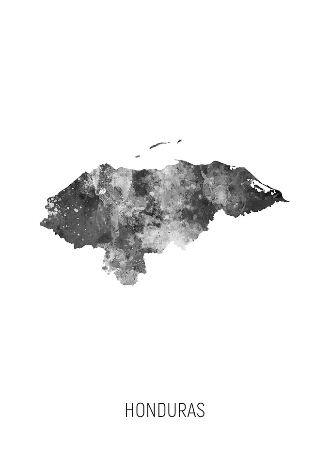 Honduras Map