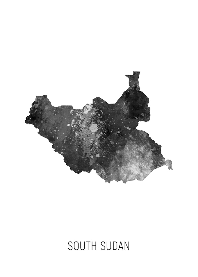 South Sudan Map