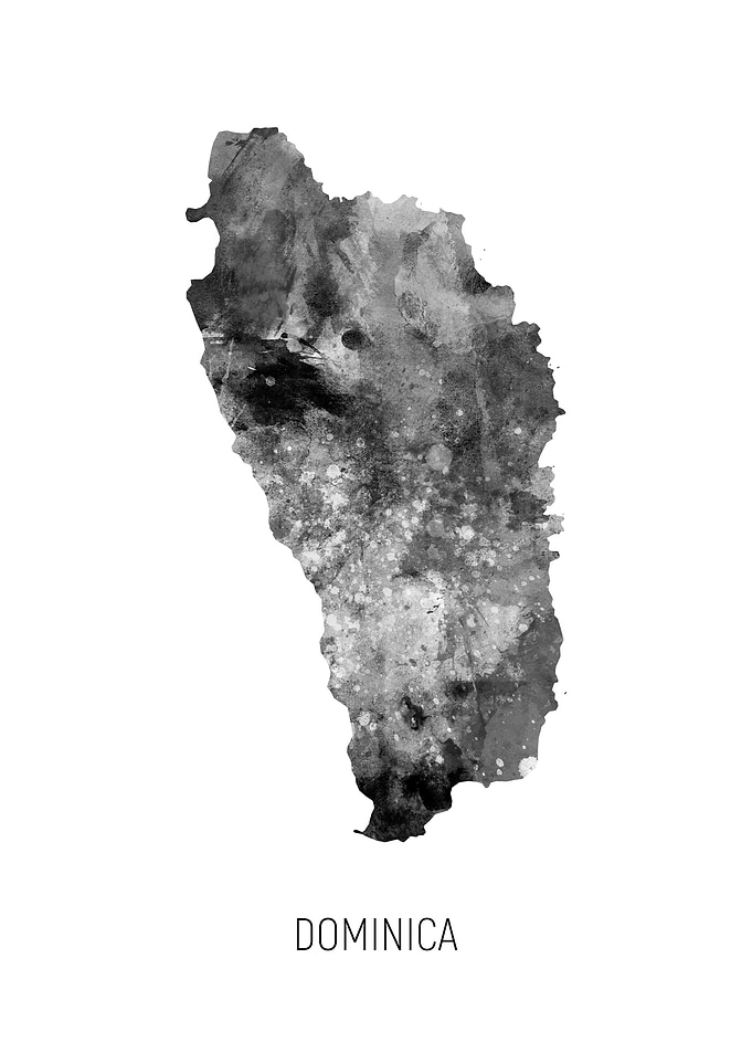 Dominica Map