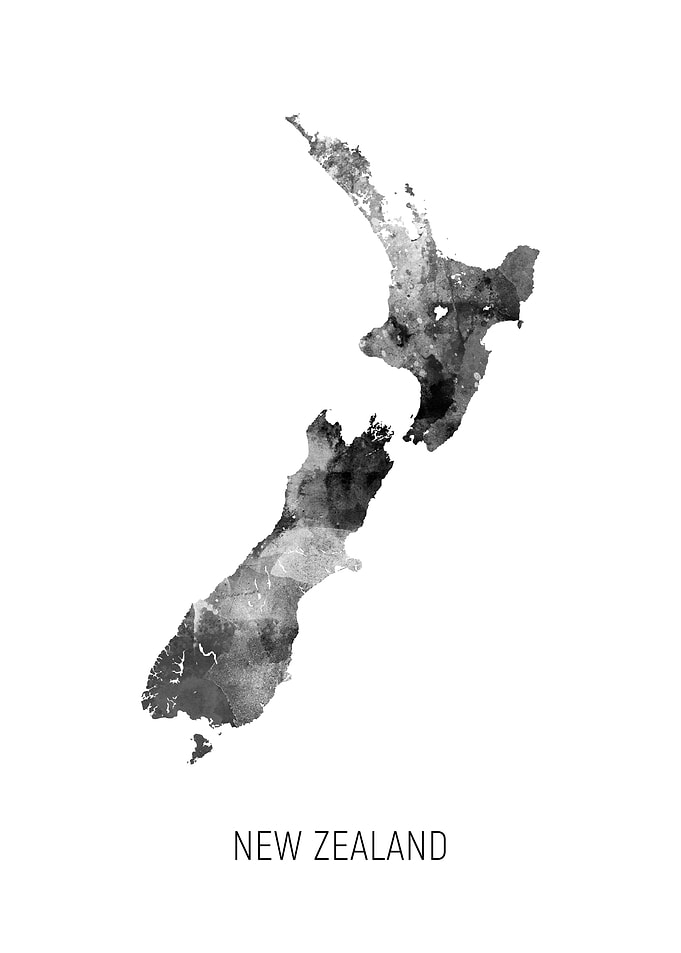 New Zealand Map