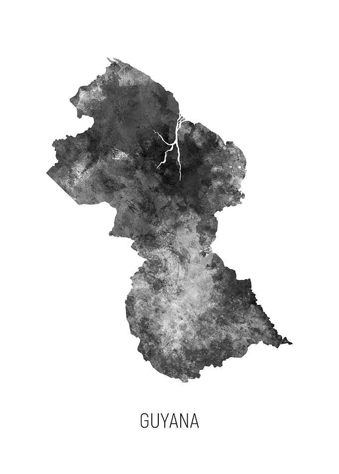 Guyana Map