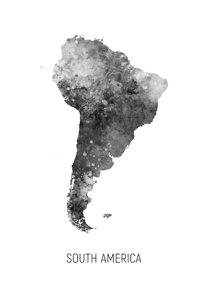 South America Map