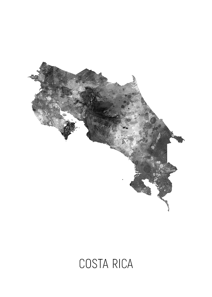 Costa Rica Map