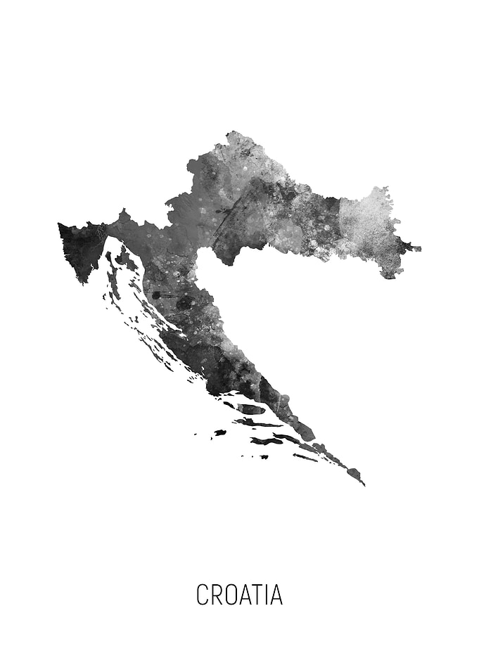 Croatia Map