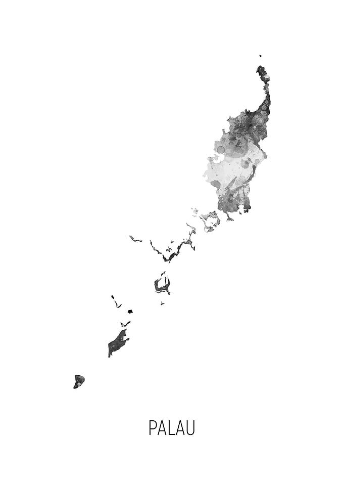 Palau Map