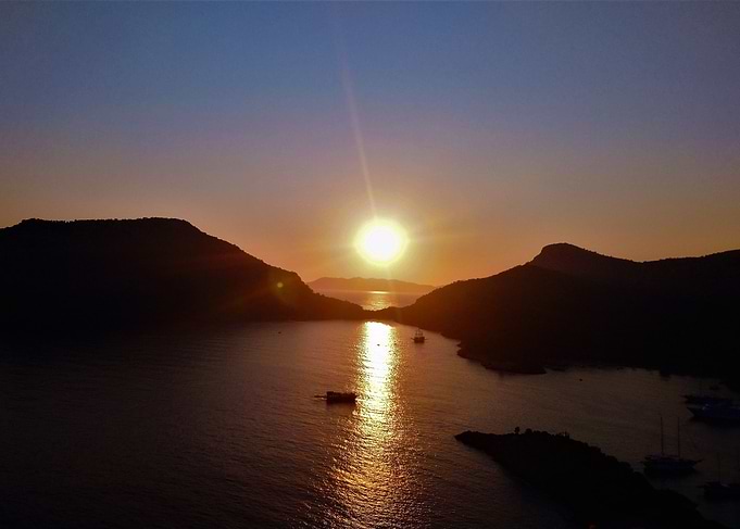 sundown in turkey