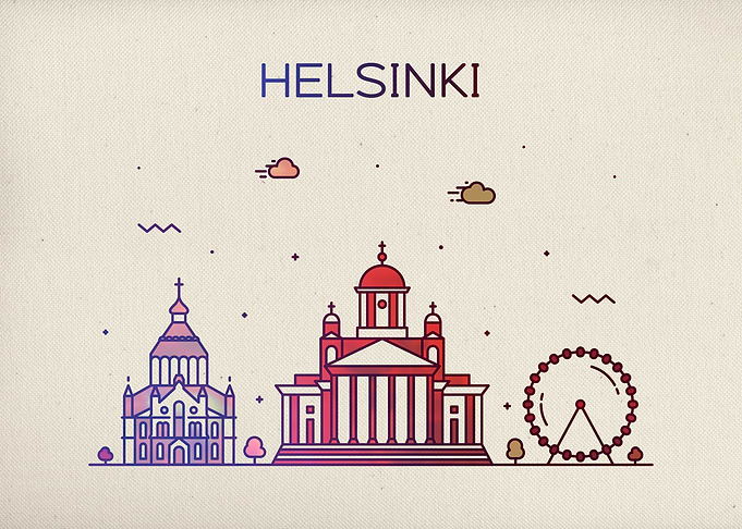 Helsinki City Skyline Fun
