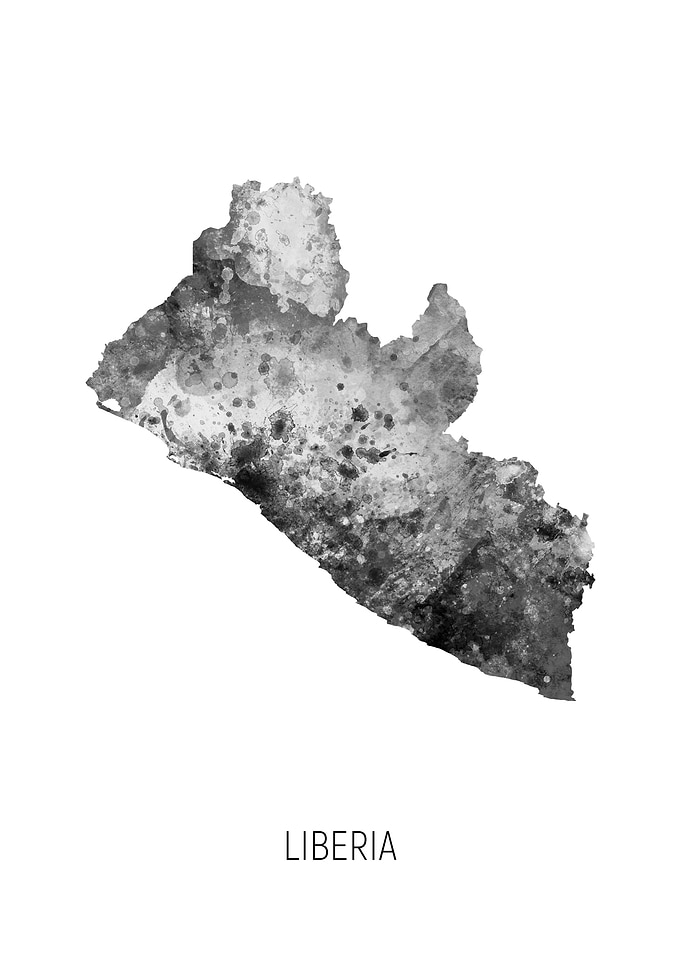 Liberia Map