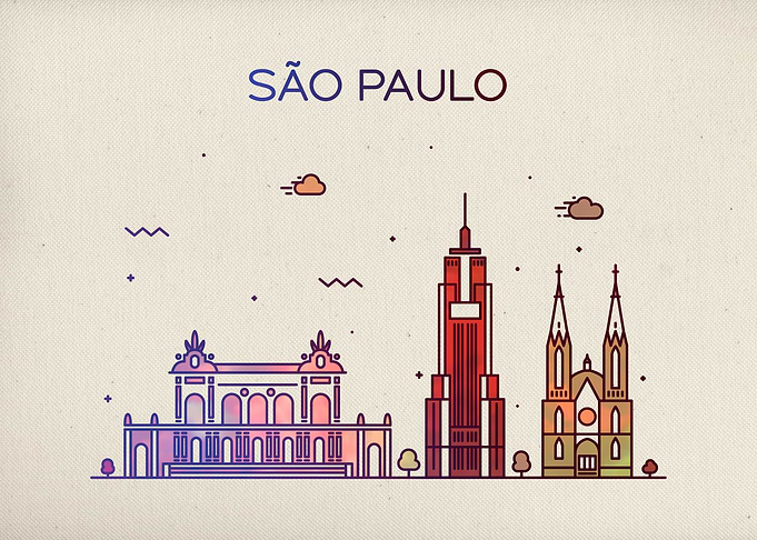Sao Paulo City Skyline Fun