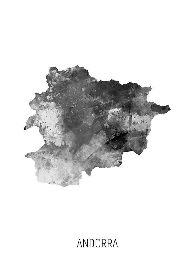 Andorra Map