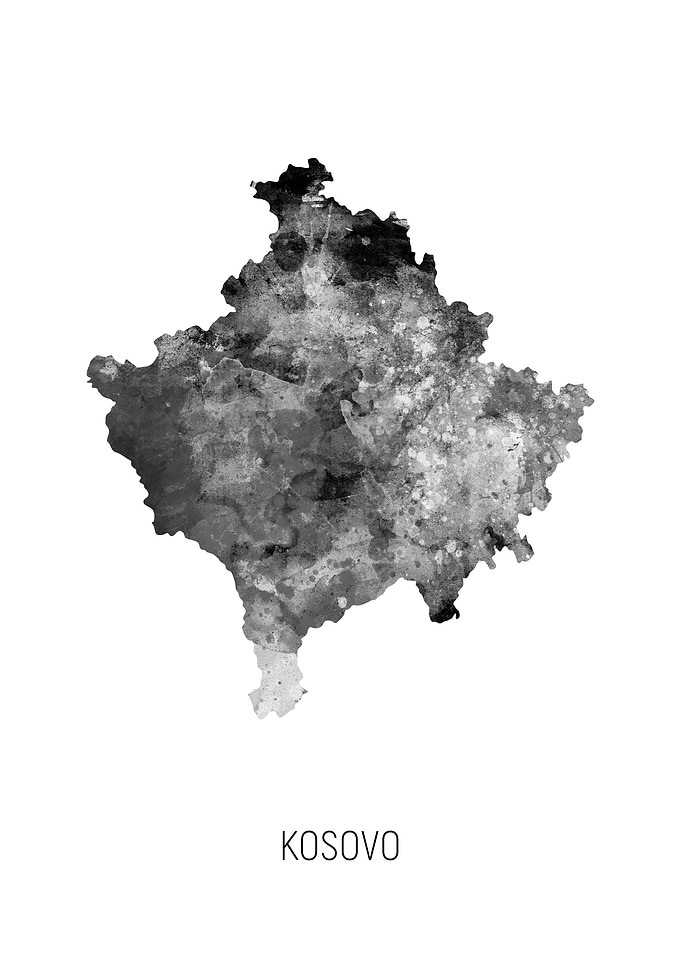 Kosovo Map