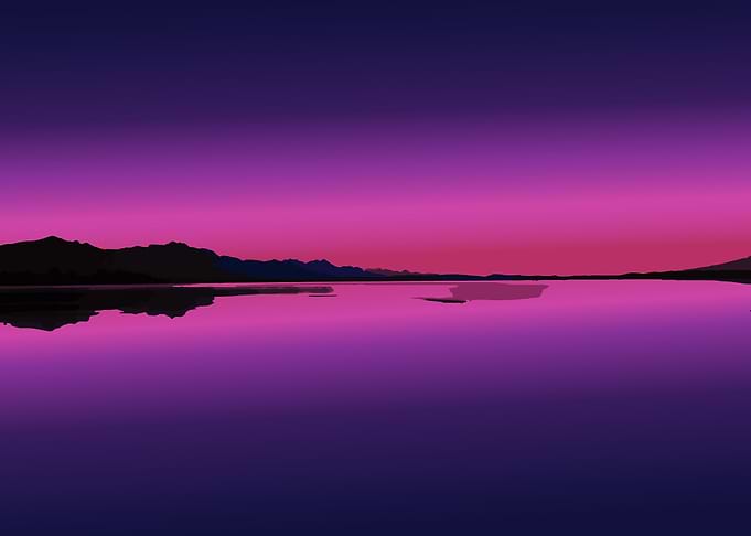 Nature With Purple Color