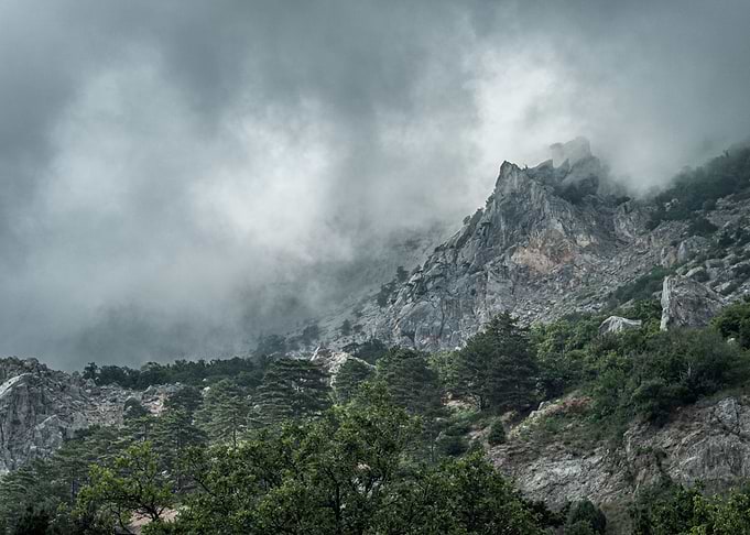 Crimean mountains