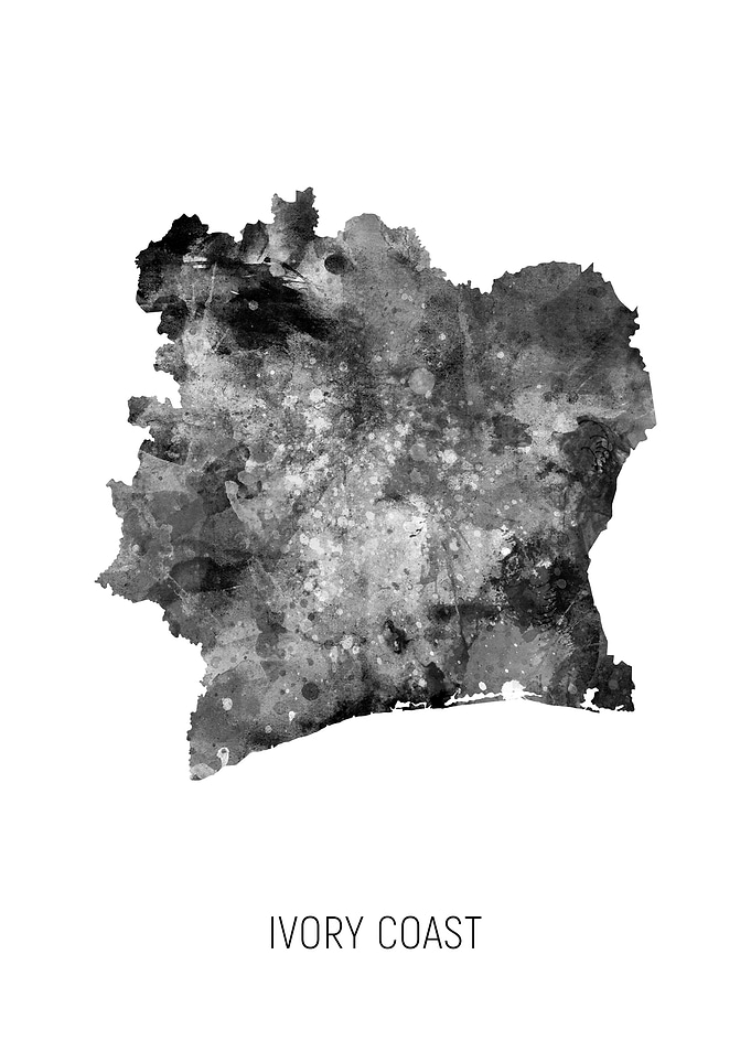 Ivory Coast Map