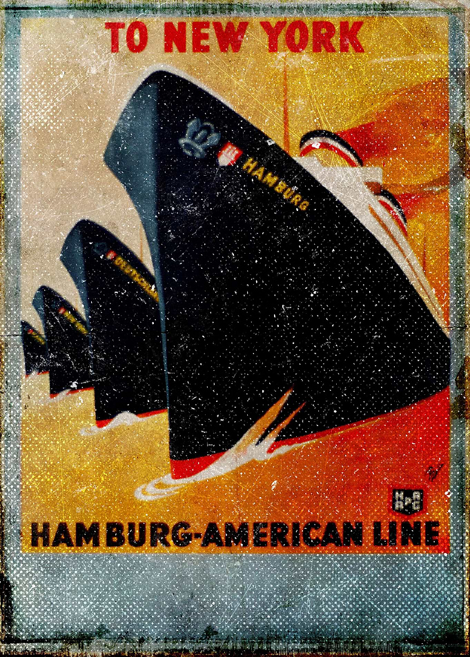 To New York Hamburg