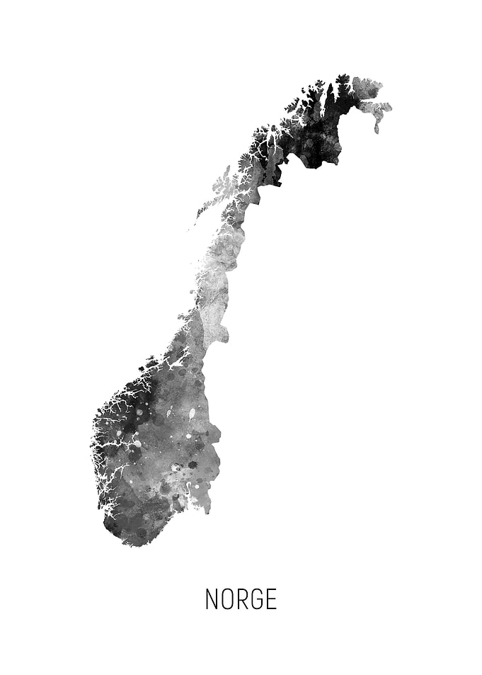Norge Map