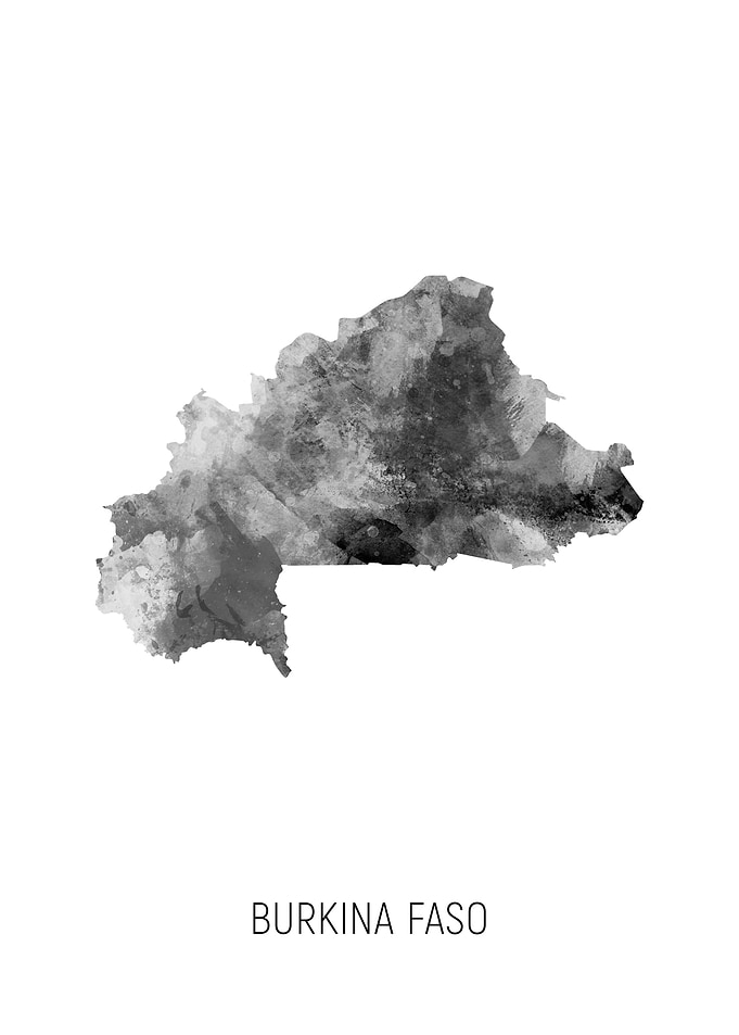 Burkina Faso Map