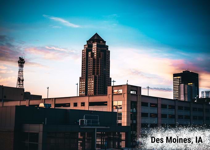 Des Moines Summer Sky