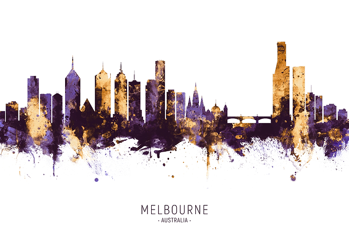 Melbourne Skyline