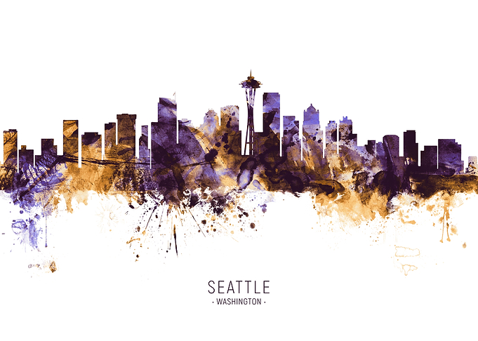 Seattle Washington Skyline