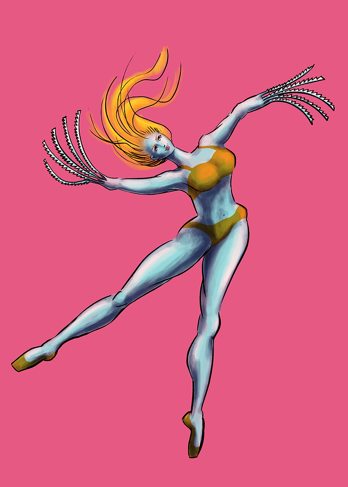 Weird Dancer Girl