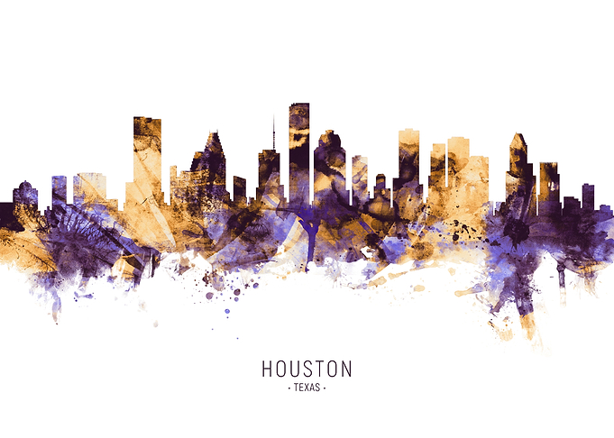 Houston Texas Skyline