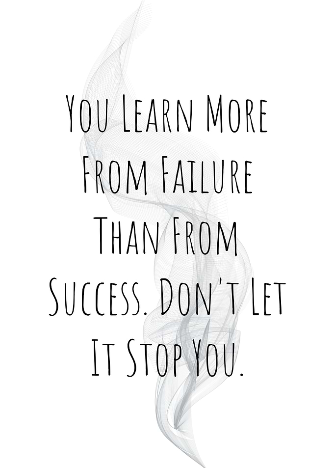 Failure is wisdom