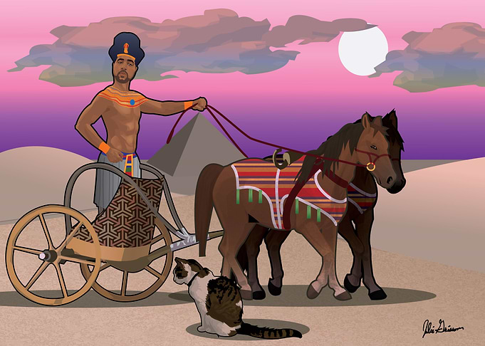 Egyptian chariot