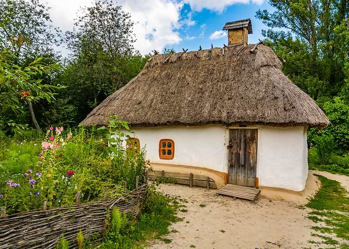 Old Ukrainian house
