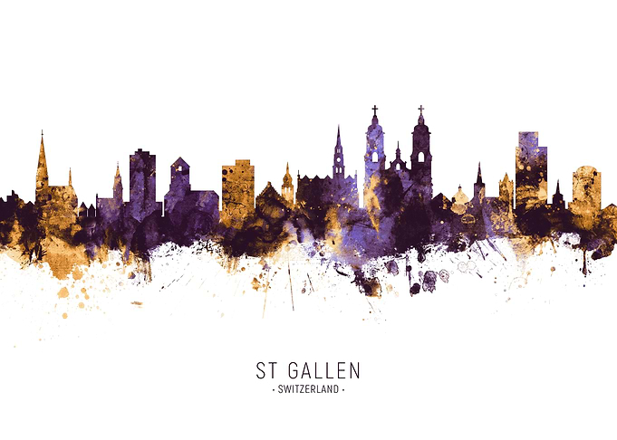 St Gallen Skyline