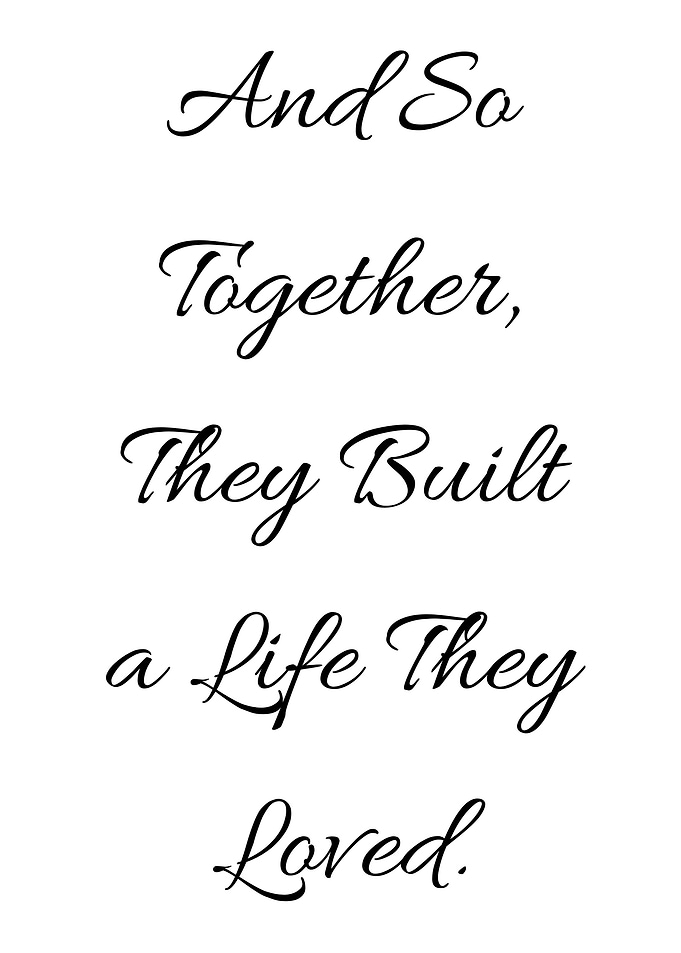 Together Built Life Loved