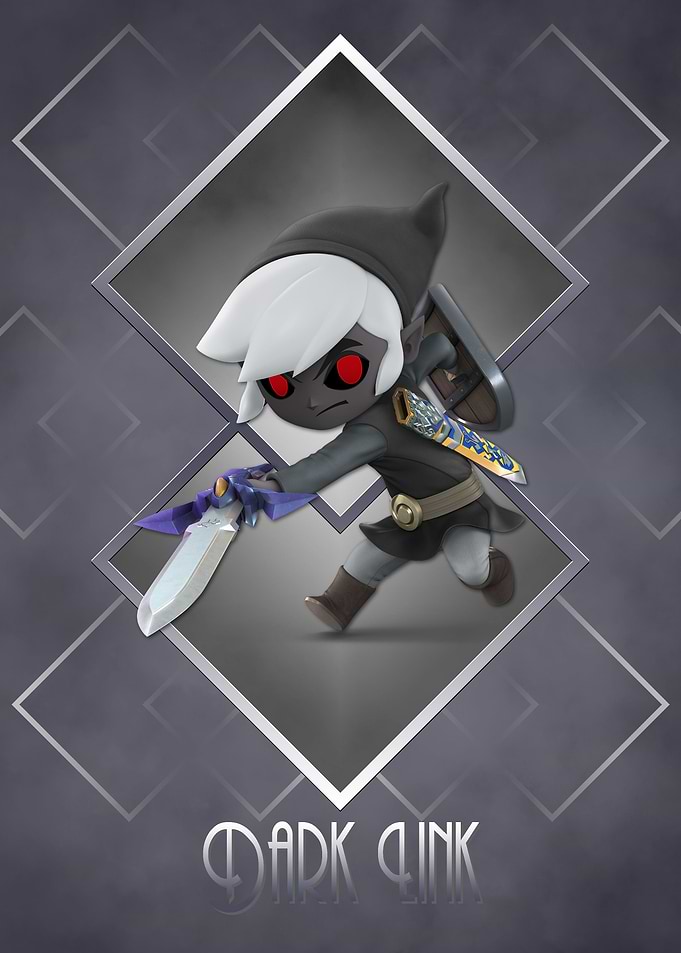 Zelda Dark Toon Link