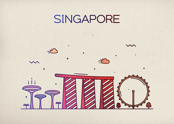 Singapore City Skyline Fun