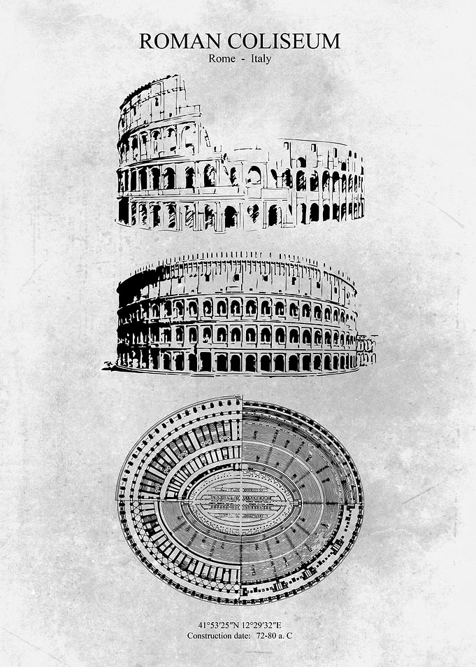 No358 Roman Coliseum
