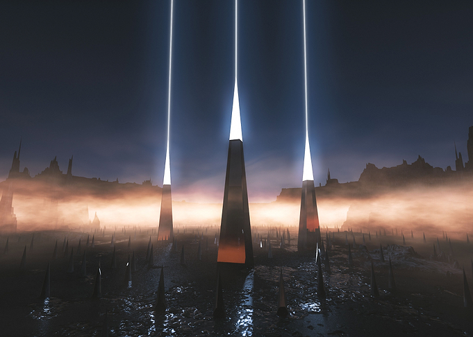 Glassy Towers