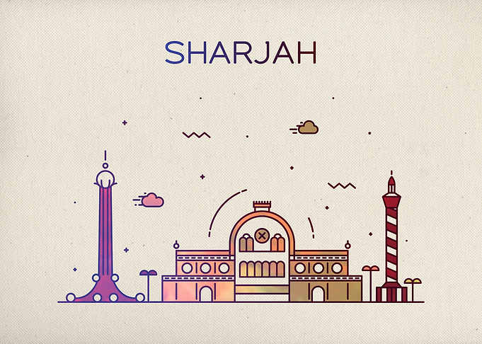 Sharjah City Skyline Fun