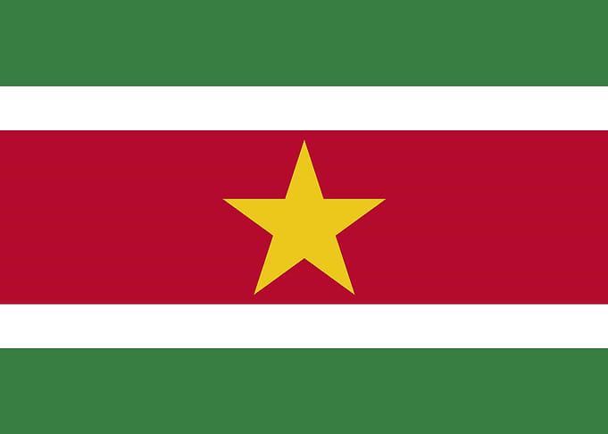 SURINAME Flag