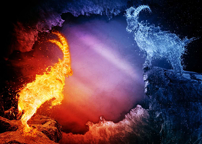 Fire vs Water Ibex