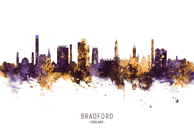 Bradford England Skyline