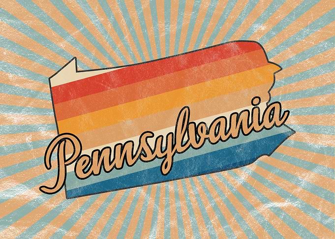 Pennsylvania State Retro