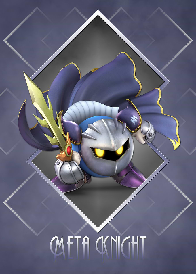 Art Deco Meta Knight